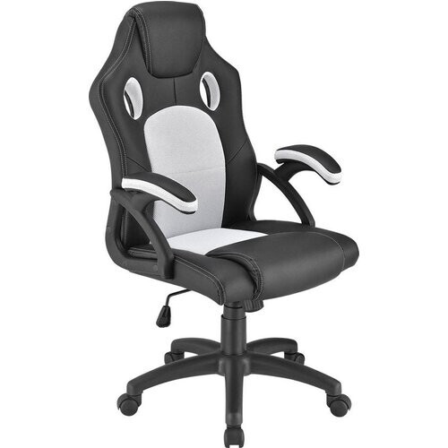 Tweedekans Racing Bureaustoel/ Gamestoel Montreal - Wit Tweedehands