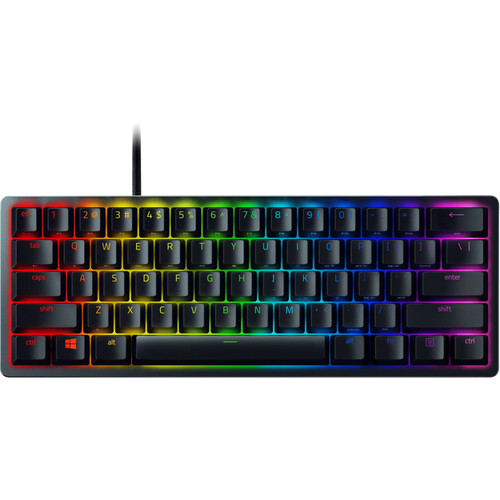 Tweedekans Razer Huntsman Mini Gaming Toetsenbord (Optisch Rood) Zwart QWERTY Tweedehands