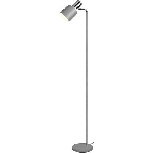 Tweedekans Reality - LED Vloerlamp - Vloerverlichting - E27 Fitting - Rond - Grijs - Aluminium Tweedehands