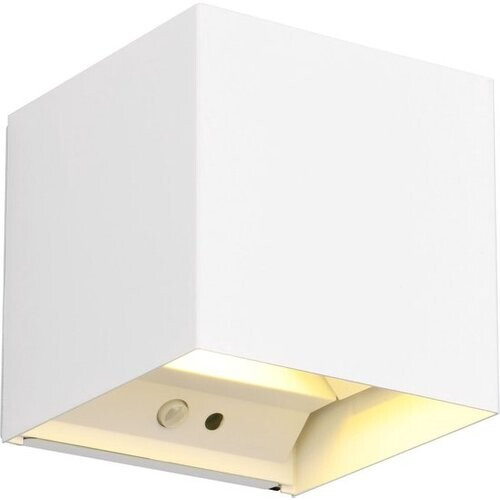 Tweedekans REALITY TALENT - Wandlamp - Wit mat - incl. 2x SMD 1W - Oplaadbaar - Draadloos - Beweginssensor - Schemeringssensor - Accuvoeding - Buitenverlichting - IP44 Tweedehands