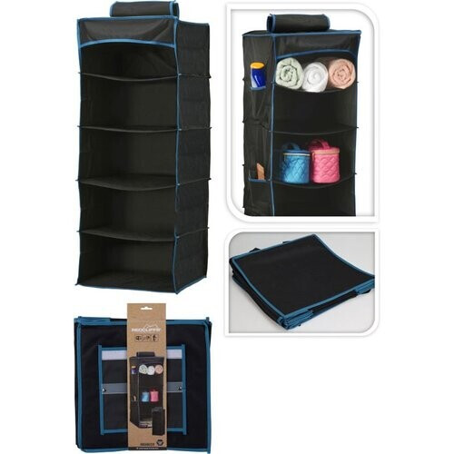 Tweedekans Redcliffs Tentorganizer - Hangorganizer 5 Vaks - 34x34x85cm-600D Oxford polyester-PU coated Tweedehands