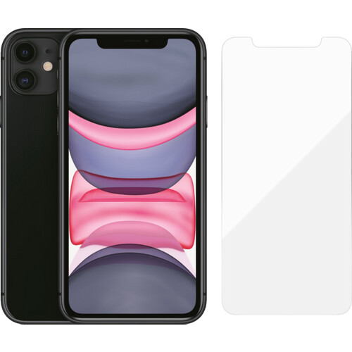 Tweedekans Refurbished iPhone 11 128GB Zwart (Licht gebruikt) + BlueBuilt screenprotector Tweedehands