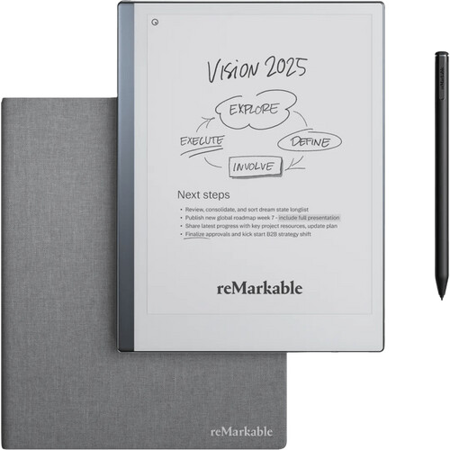 Tweedekans reMarkable 2 met Book Case Grijs Tweedehands