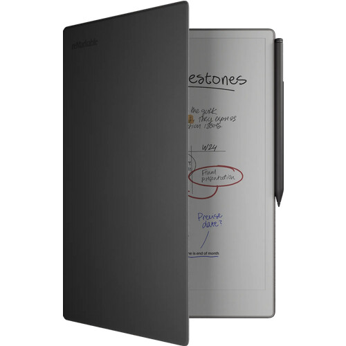 Tweedekans reMarkable Paper Pro Book Folio Zwart Leer Tweedehands