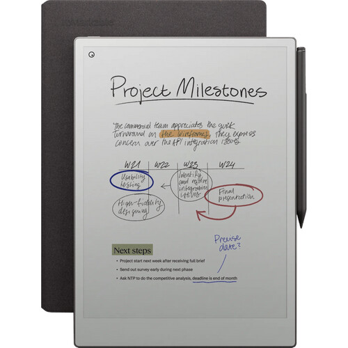 Tweedekans reMarkable Paper Pro met Book Case Basalt Tweedehands