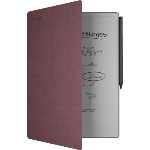 Tweedekans reMarkable Paper Pro Mosaic Weave Book Folio Rood Tweedehands