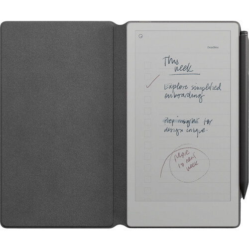 Tweedekans reMarkable Paper Pro Move Polymer Weave Book Folio Grijs Tweedehands