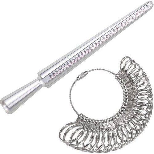 Tweedekans Ringmeter - Ringmaat meter voor elke Ringmaat - Ring sizer EarKings Tweedehands