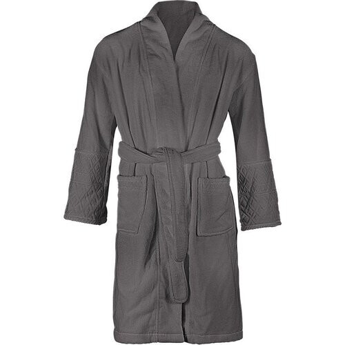 Tweedekans Riviera Maison - Badjas - Grijs - Large - Katoen Tweedehands