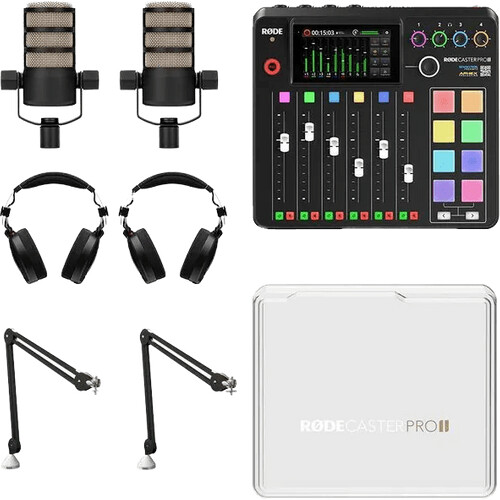Tweedekans Rode Rodecaster Pro II 2 persoons bundel Tweedehands