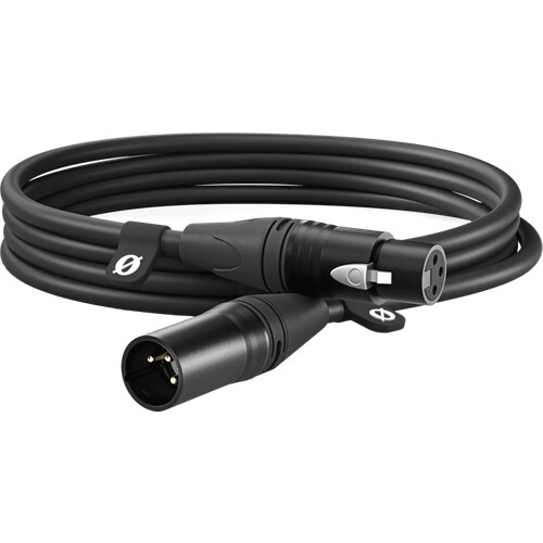 Tweedekans Rode XLR 3M Zwart Tweedehands