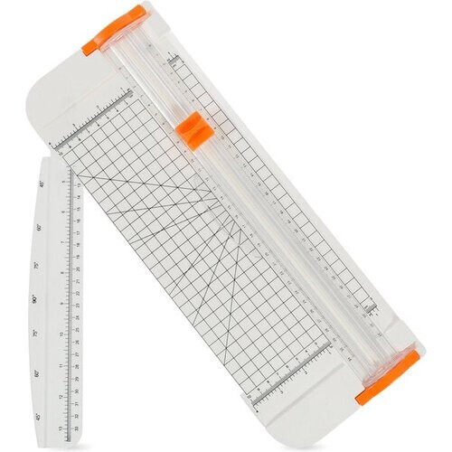 Tweedekans Rol Papier snijder - Voor A3/A4 - 12 vellen tegelijk - Machine - Bureau accessoires - Snijders - Diydash Tweedehands