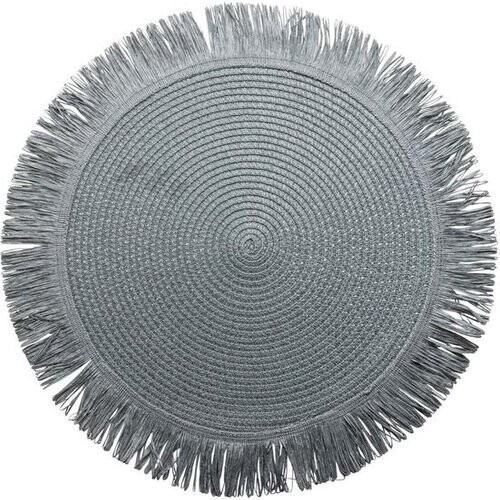 Tweedekans S/2 Placemats ø38cm Donkergrijs Tweedehands