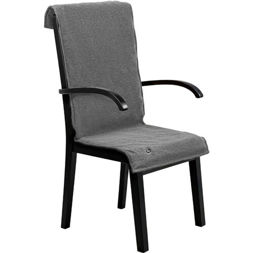 Tweedekans Saaf – Elektrische Deken & Stoelverwarmer – 40 x 110 cm – Original Grey Polyester – 3 Warmtestanden met 10.000 mAh Powerbank – Draadloos & USB Verwarmd – Maximaal Comfort Tweedehands