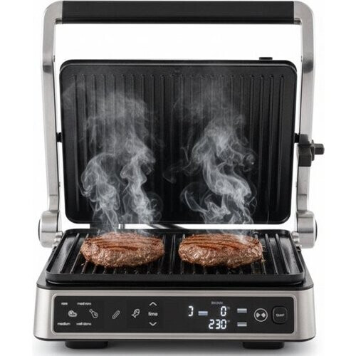 Tweedekans Safecourt Kitchen Contactgrill – Paninigrill en Tosti ijzer – Uitneembare PFAS-vrije platen & vaatwasserbestendig – Groot grilloppervlak – snel warm (2200W) – Tosti-apparaat Tweedehands