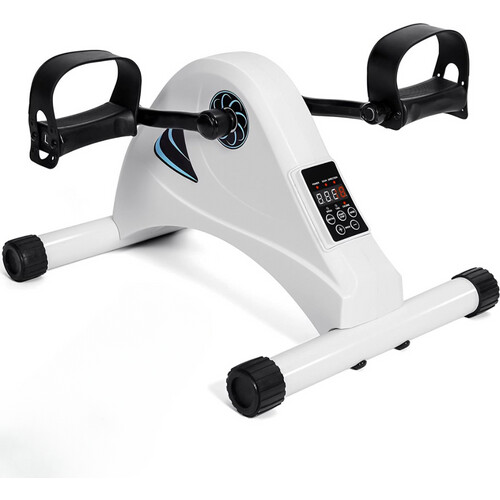 Tweedekans SafeLife Mini Hometrainer – Elektrisch & Verstelbare Weerstand – 26 x 40 x 34 cm – Wit Tweedehands