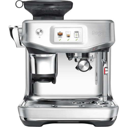 Tweedekans Sage Barista Touch Impress Cold Brushed Stainless Steel Tweedehands