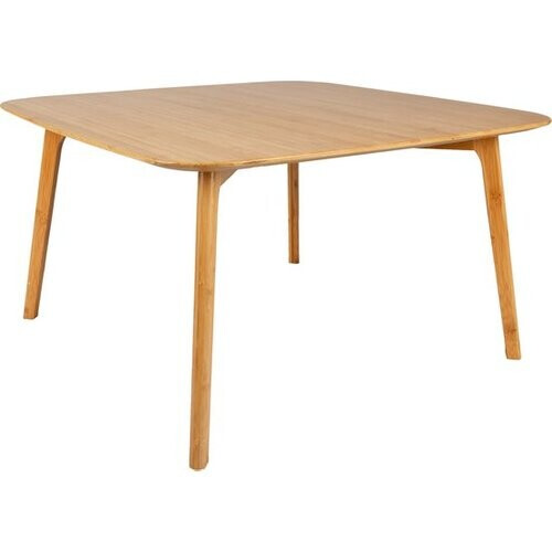 Tweedekans Salontafel - Bamboe - Vierkant - Naturel geolied Tweedehands