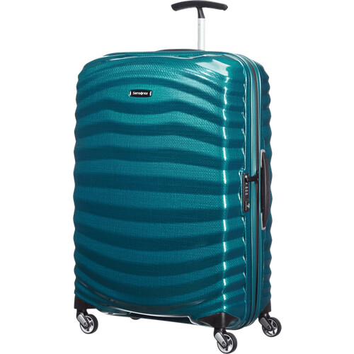 Tweedekans Samsonite Lite-Shock Spinner 69cm Petrol Blue Tweedehands