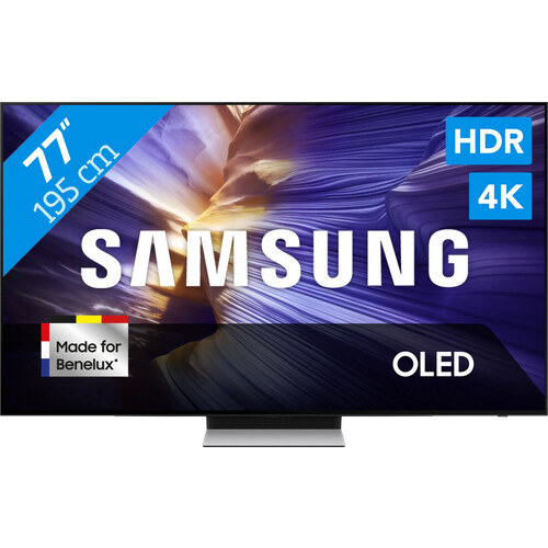 Tweedekans Samsung 77" OLED S90F 4K (2025) Tweedehands