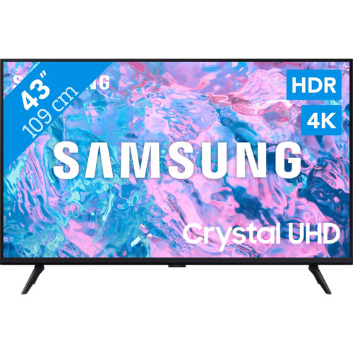 Tweedekans Samsung Crystal UHD 43CU7040 (2024) Tweedehands
