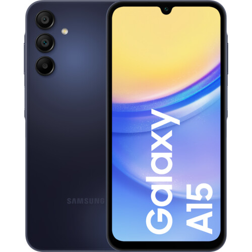 Tweedekans Samsung Galaxy A15 128GB Donkerblauw 4G Tweedehands