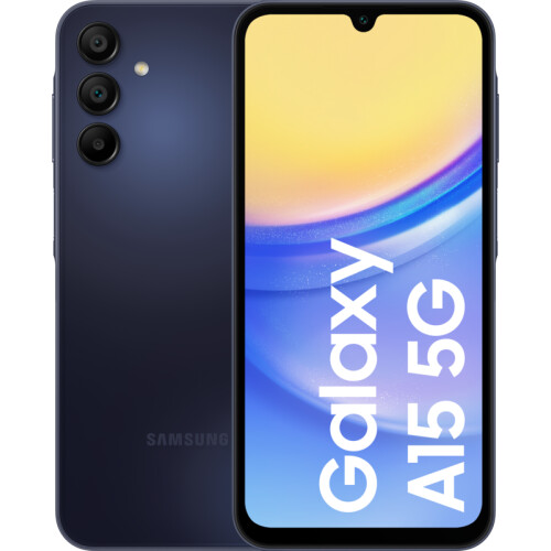 Tweedekans Samsung Galaxy A15 128GB Donkerblauw 5G Tweedehands