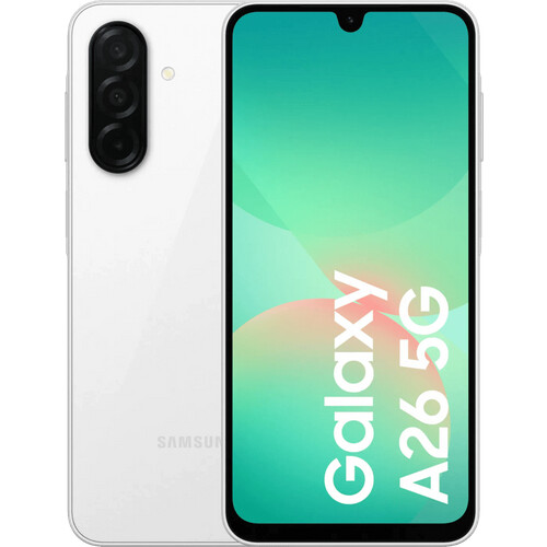 Tweedekans Samsung Galaxy A26 128GB Wit 5G Tweedehands