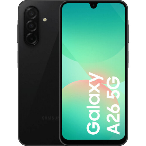 Tweedekans Samsung Galaxy A26 128GB Zwart 5G Tweedehands