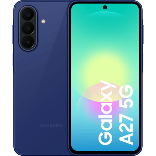 Tweedekans Samsung Galaxy A27 128GB Blauw 5G Tweedehands