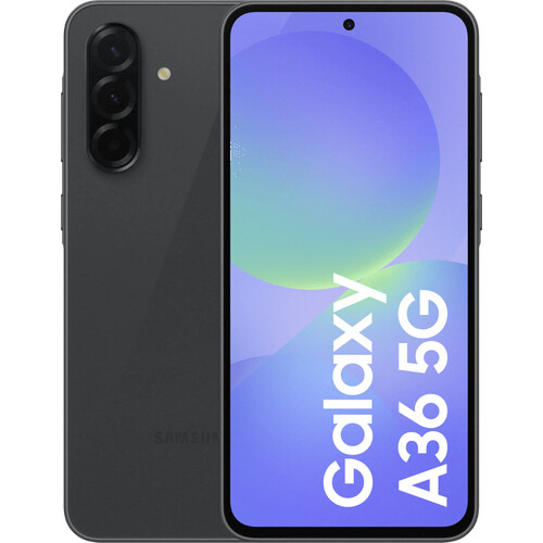 Tweedekans Samsung Galaxy A36 128GB Zwart 5G Enterprise Editie Tweedehands