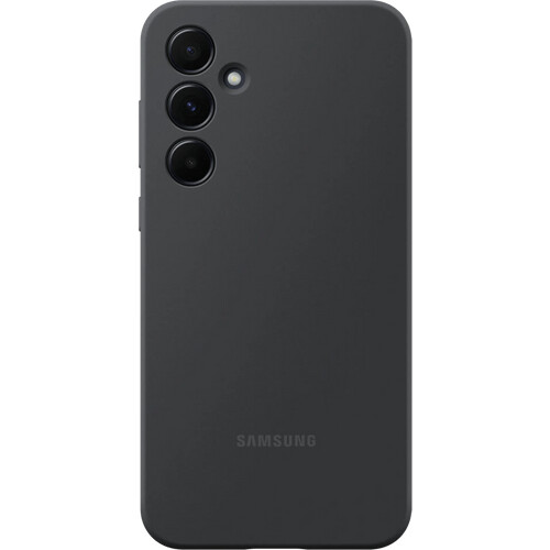 Tweedekans Samsung Galaxy A55 Siliconen Back Cover Zwart Tweedehands