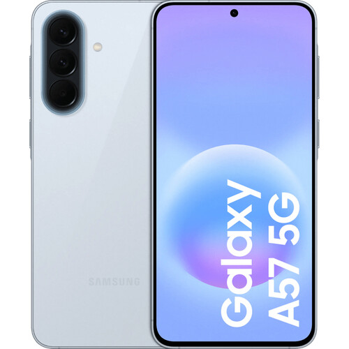 Tweedekans Samsung Galaxy A57 128GB Lichtblauw 5G Tweedehands