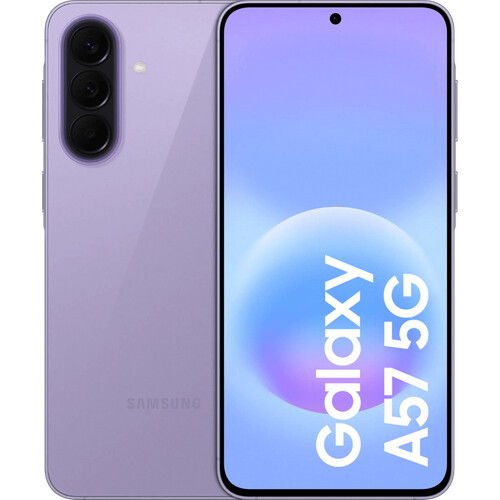 Tweedekans Samsung Galaxy A57 128GB Paars 5G Tweedehands