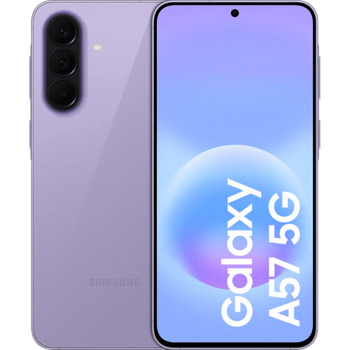 Tweedekans Samsung Galaxy A57 256GB Paars 5G Tweedehands