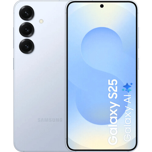 Tweedekans Samsung Galaxy S25 256GB Lichtblauw 5G Tweedehands