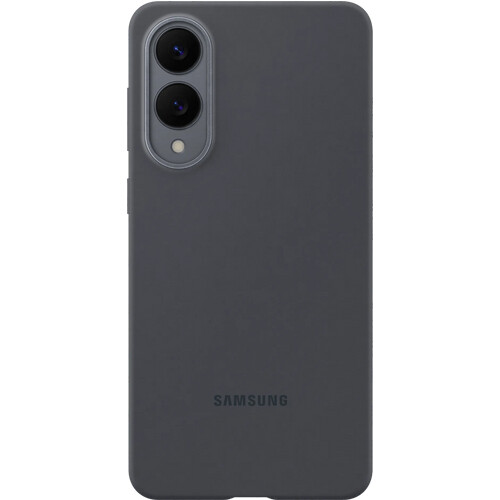 Tweedekans Samsung Galaxy S25 Edge Siliconen Back Cover Zwart Tweedehands