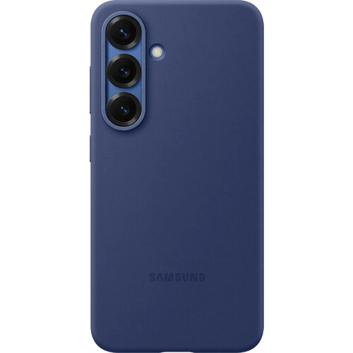 Tweedekans Samsung Galaxy S25 Siliconen Back Cover Blauw Tweedehands