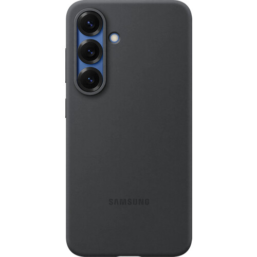 Tweedekans Samsung Galaxy S25 Siliconen Back Cover Zwart Tweedehands