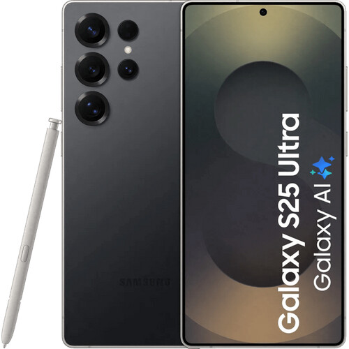 Tweedekans Samsung Galaxy S25 Ultra 256GB Zwart 5G Tweedehands