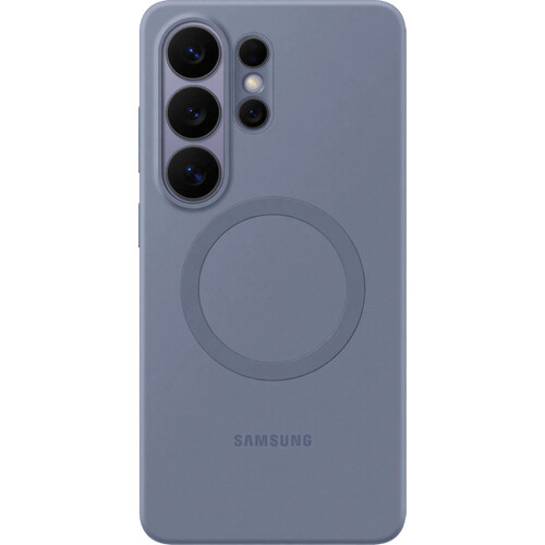 Tweedekans Samsung Galaxy S26 Ultra Siliconen Back Cover met Magneet Paars Tweedehands