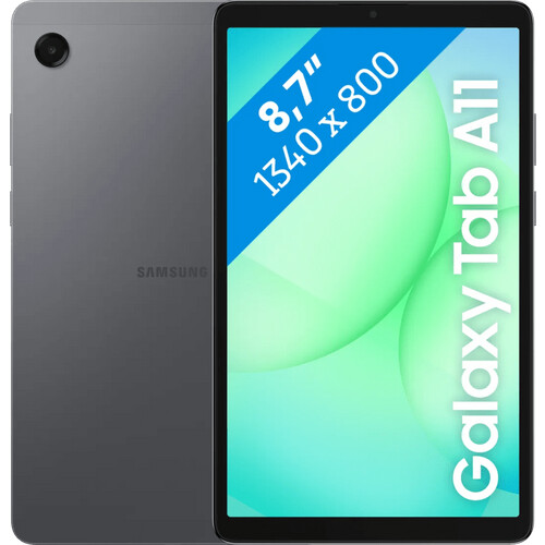 Tweedekans Samsung Galaxy Tab A11 8,7 inch 128GB Wifi + 4G Grijs Tweedehands