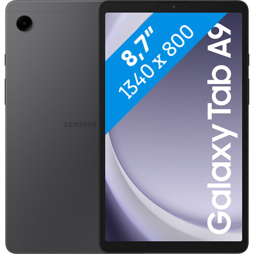 Tweedekans Samsung Galaxy Tab A9 8,7 inch 128GB Wifi Grijs Tweedehands
