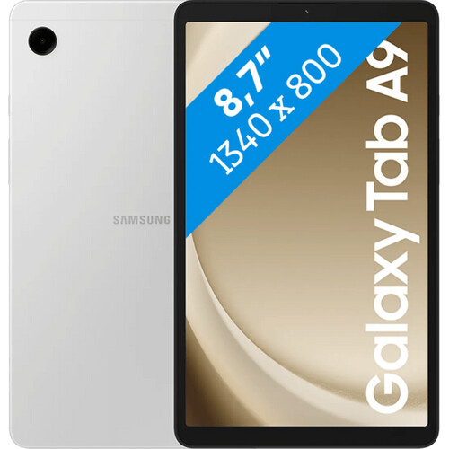 Tweedekans Samsung Galaxy Tab A9 8,7 inch 64GB Wifi Zilver Tweedehands