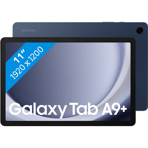Tweedekans Samsung Galaxy Tab A9 Plus 11 inch 128GB Wifi + 5G Blauw Tweedehands
