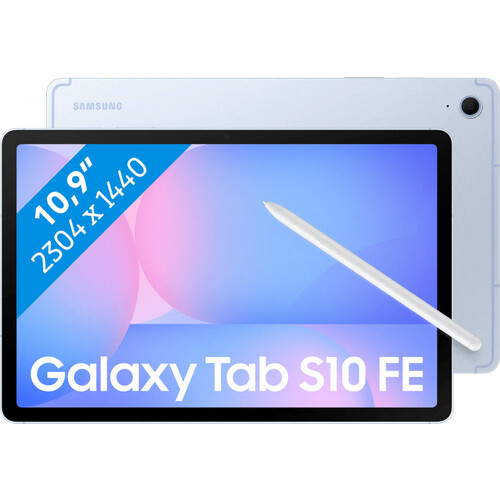 Tweedekans Samsung Galaxy Tab S10 FE 10,9 inch 256GB Wifi Lichtblauw Tweedehands