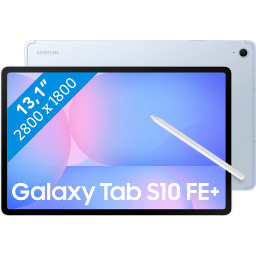 Tweedekans Samsung Galaxy Tab S10 FE Plus 13,1 inch 128GB Wifi Lichtblauw Tweedehands