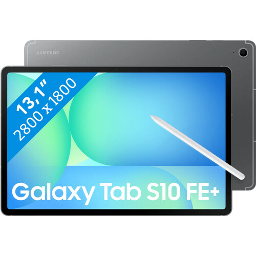 Tweedekans Samsung Galaxy Tab S10 FE Plus 13,1 inch 256GB Wifi + 5G Grijs Tweedehands