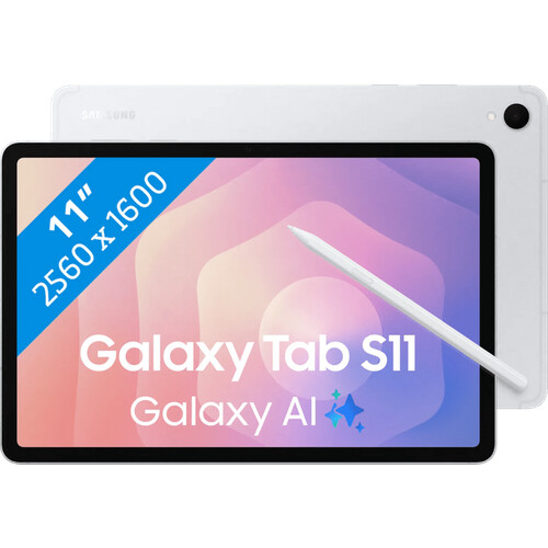 Tweedekans Samsung Galaxy Tab S11 11 inch 256GB Wifi Zilver Tweedehands