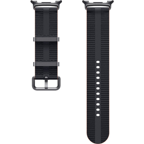 Tweedekans Samsung Galaxy Watch 8 Series Athleisure Bandje Donkergrijs M/L Tweedehands